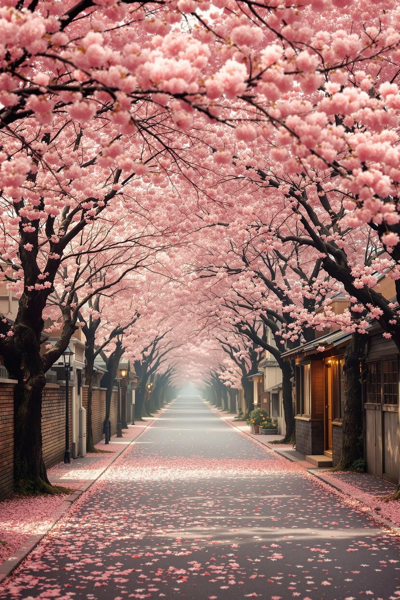 樱花径 影视海报